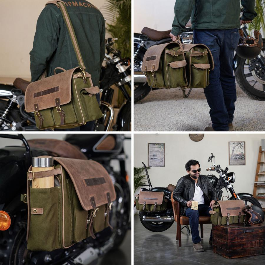 トリップマシン サイドバッグ エクスペディション サドルバッグ（左右ペア） バイク バッグ Trip Machine EXPEDITION SADDLEBAG_17