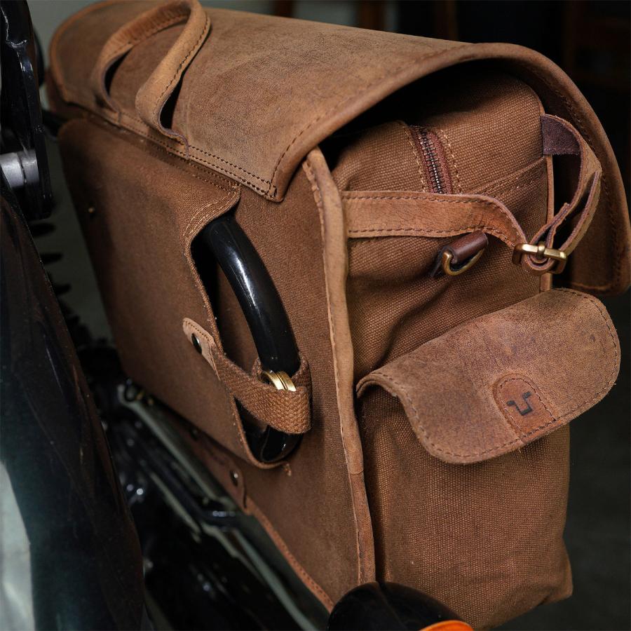 トリップマシン サイドバッグ エクスペディション サドルバッグ バイク バッグ Trip Machine EXPEDITION SADDLEBAG｜motorimoda｜11