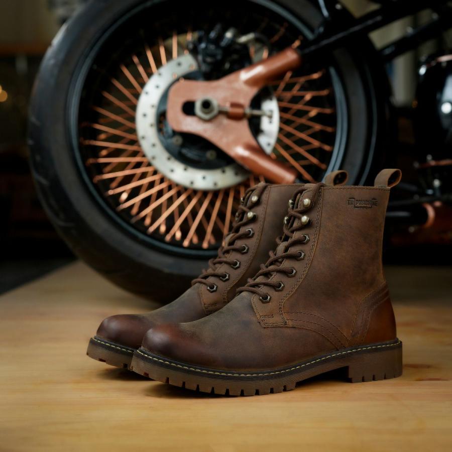 トリップマシン ブーツ ダービー バイク シューズ Trip Machine BOOTS DERB｜motorimoda｜08