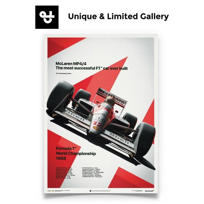 Automobilist Mclaren Mp4 4 F1 ポスター Mclaren マクラーレン Ayrton Senna Mp4 Mp4 4 アイルトン セナ 3001ac Motorimoda 通販 Yahoo ショッピング