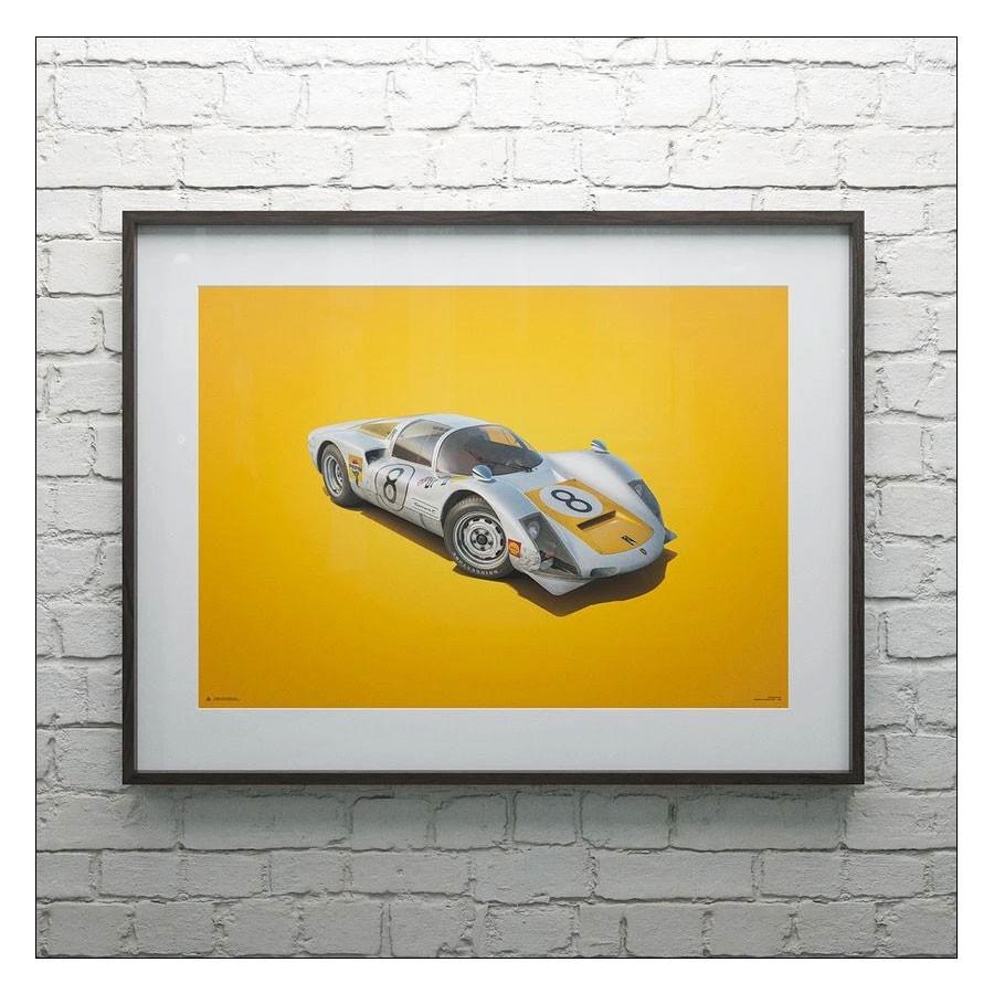 ポスター Porsche 906 第4回日本グランプリ Colors of Speed