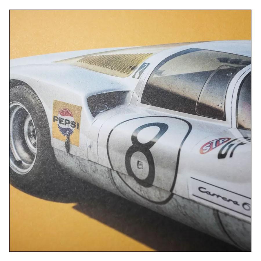 ポスター Porsche 906 第4回日本グランプリ Colors of Speed