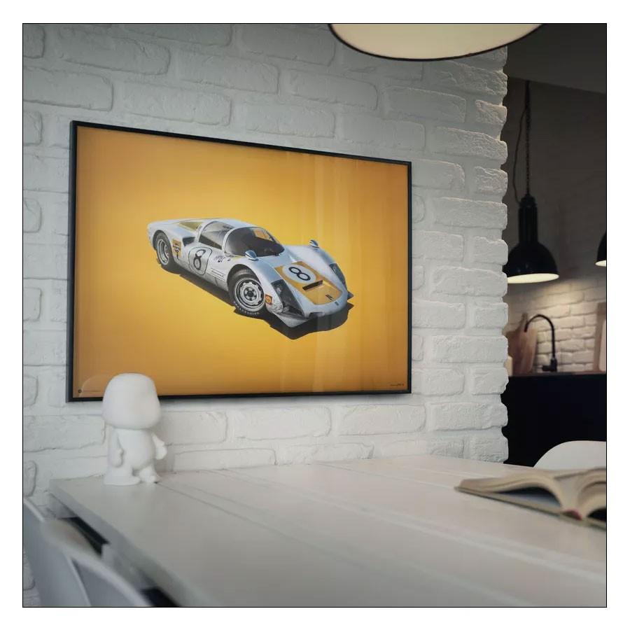 ポスター Porsche 906 第4回日本グランプリ Colors of Speed