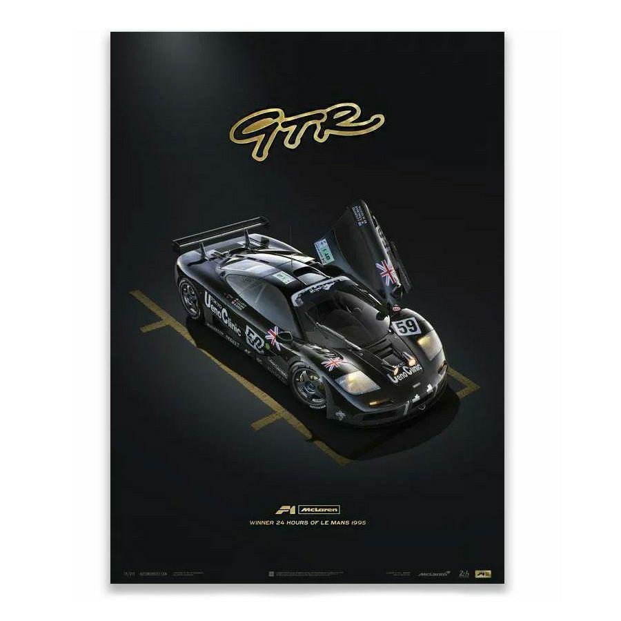 ラクーンオート　マクラーレンＦ１ＧＴＲ　１９９５年ル・マン優勝　No.５９ S_12093-Number-59-McLaren-F1-GTR-on-its-way-to-victory-at-Le