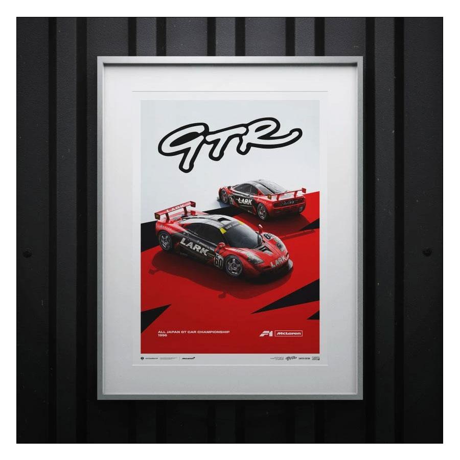 ポスター LARK McLaren F1 GTR 1996 JGTC リミテッドエディション
