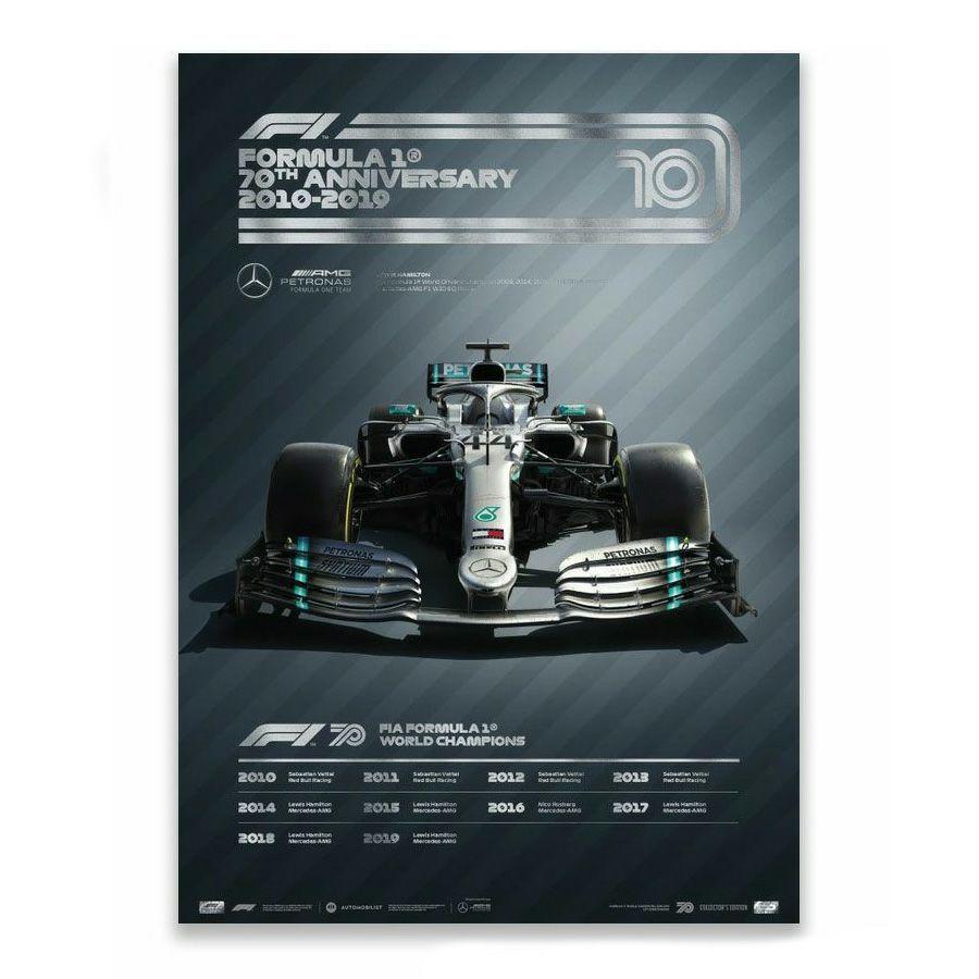 ポスター FIA FORMULA 1 2010-2019 コレクターズ エディション ポスター