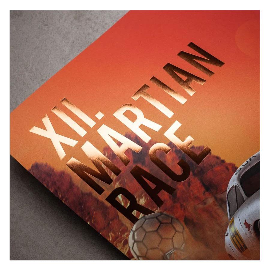 【本日のクーポン】 ポスター Porsche 356 SL Future XII. Martian Race 2096 コレクターズ エディション ポスター