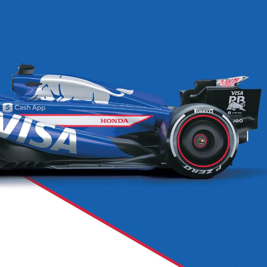 ポスター オートモビリスト VISA CASH APP RB F1 VCARB 01 2024