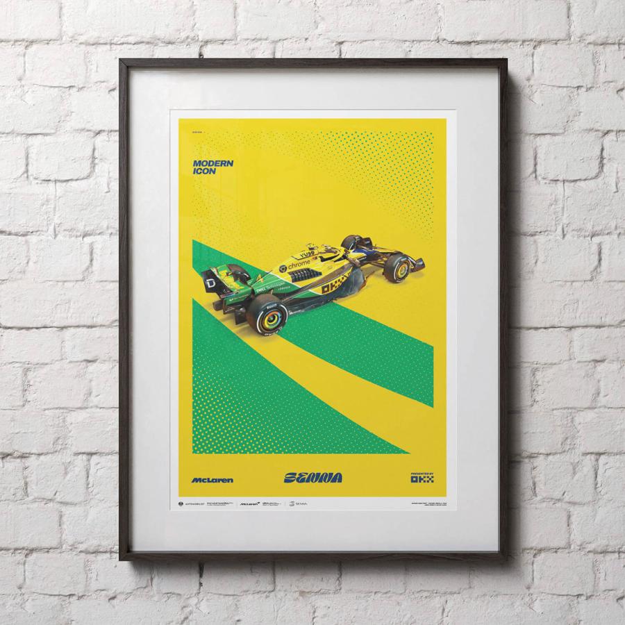 ポスター オートモビリスト マクラーレン F1チーム Monaco GP ポスター オートモビリスト マクラーレン F1チーム Monaco GP