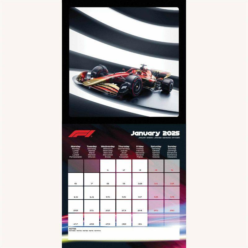 オートモビリスト F1 オフィシャル カレンダー 2025 モータースポーツ