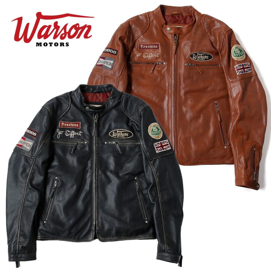 アウター ワーソンモータース ジョー・シフェール レザージャケット 車 ウェア Warson Motors : 3200we180001 :  Motorimoda - 通販 - Yahoo!ショッピング