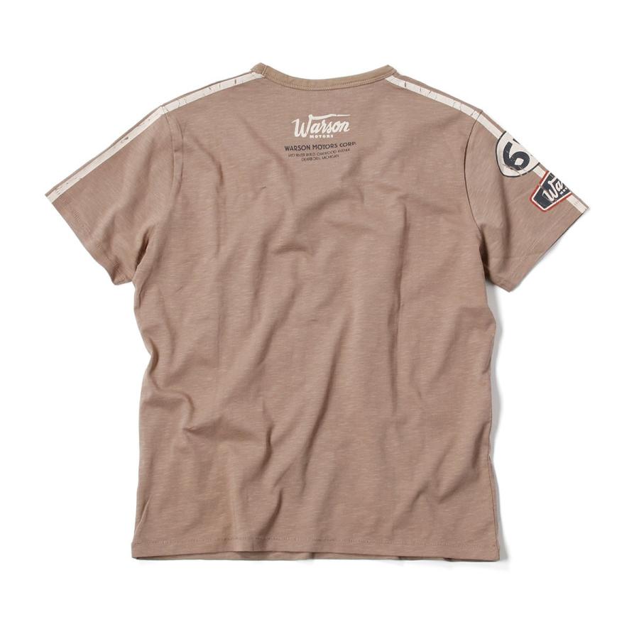 Tシャツ ワーソンモータース マスタング67 Tシャツ 車 ウェア Warson Motors｜motorimoda｜04