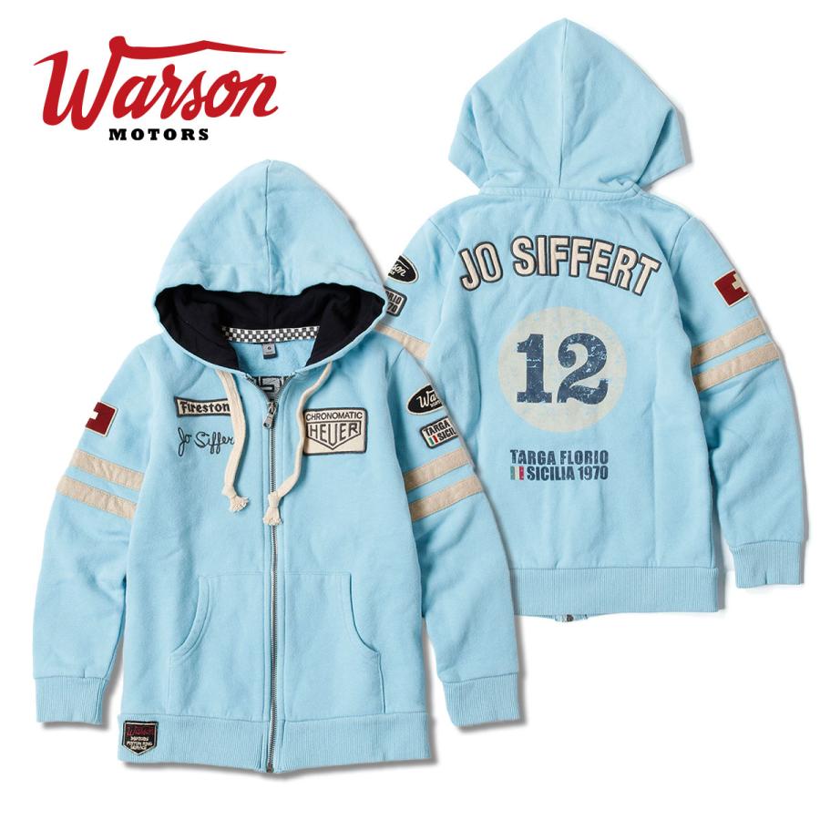フーディ ワーソンモータース シフェール フーディ キッズ 車 ウェア Warson Motors