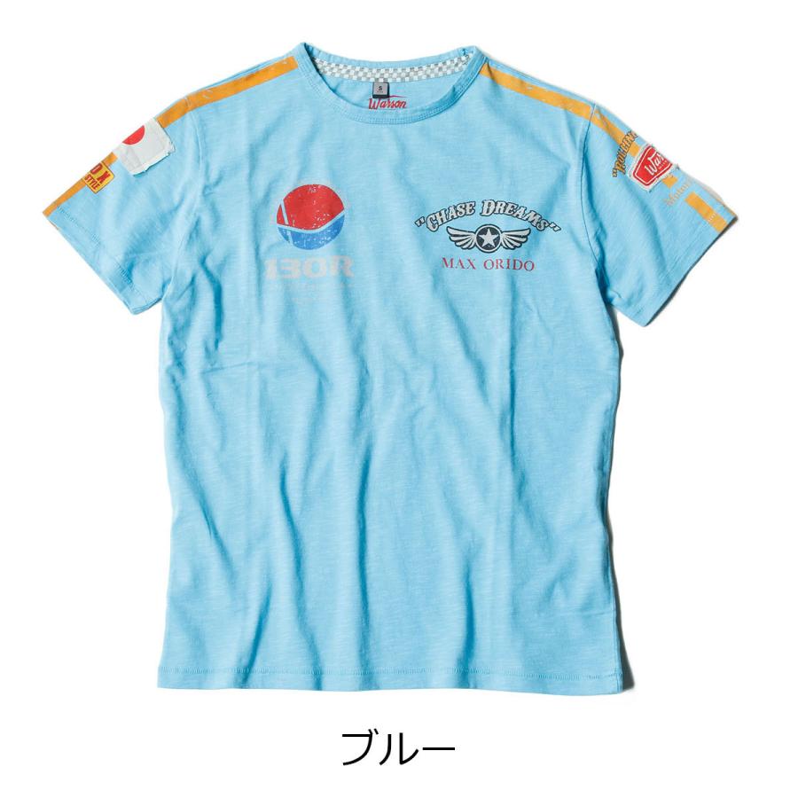 Tシャツ ワーソンモータース MAX ORIDO Tシャツ 車 ウェア Warson Motors｜motorimoda｜02