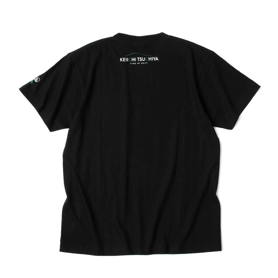 土屋圭市 Tシャツ THE DRIFT KING モータースポーツ ウェア Keiichi