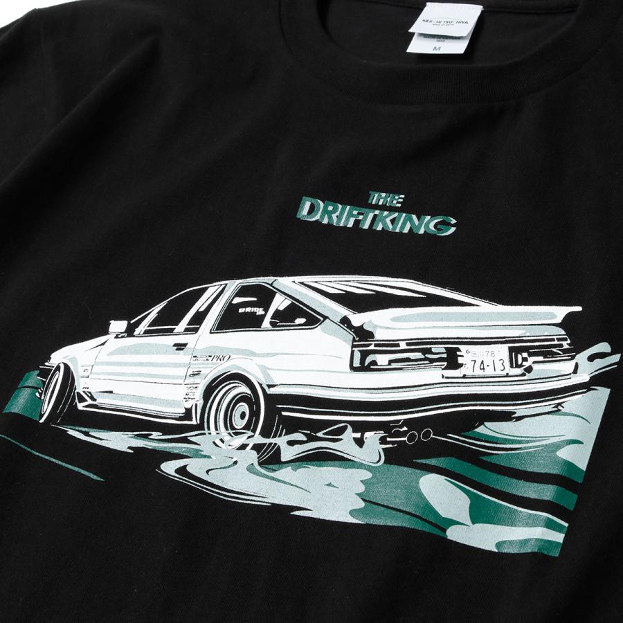 土屋圭市 Tシャツ THE DRIFT KING モータースポーツ ウェア Keiichi