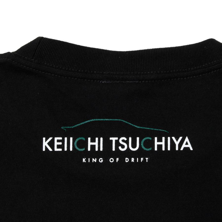 土屋圭市 Tシャツ THE DRIFT KING モータースポーツ ウェア Keiichi