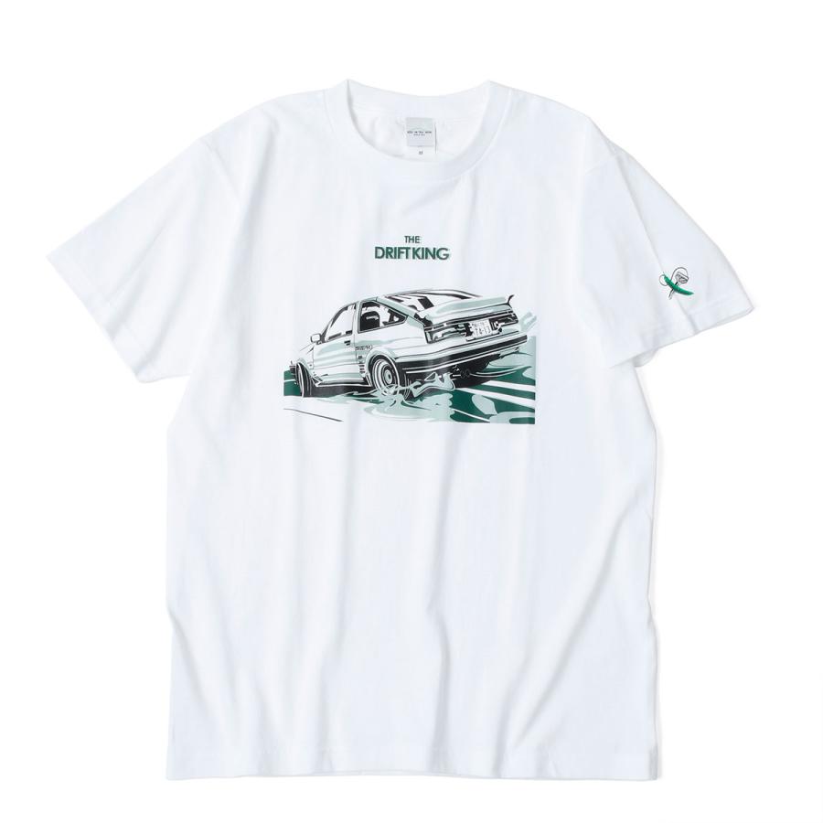 土屋圭市 Tシャツ THE DRIFT KING モータースポーツ ウェア Keiichi