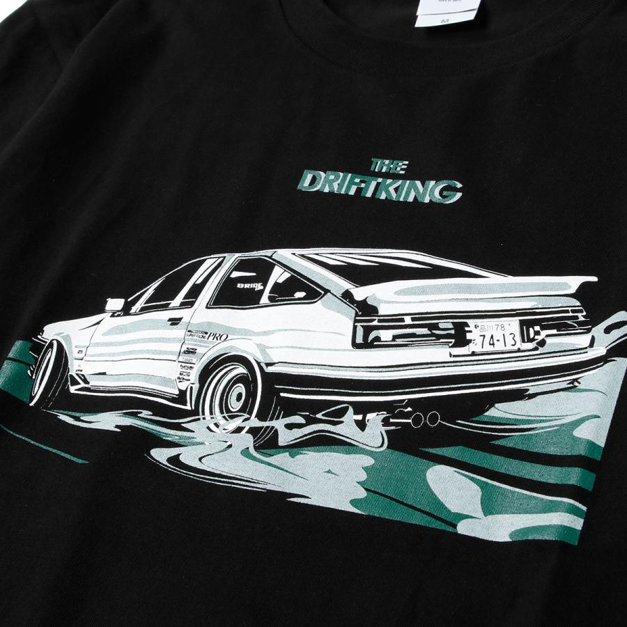 土屋圭市 Tシャツ THE DRIFT KING ロング モータースポーツ ウェア