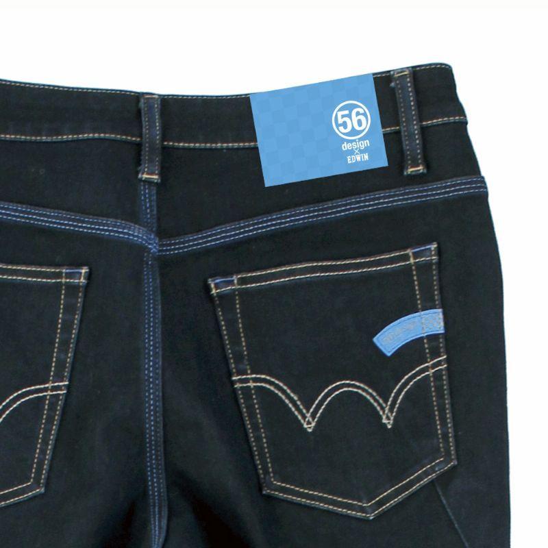 56デザイン/56design)EDWIN Collab 3D FIT COOL DENIM ライディング 56デザイン/56design)EDWIN Collab 3D FIT COOL DENIM ライディング