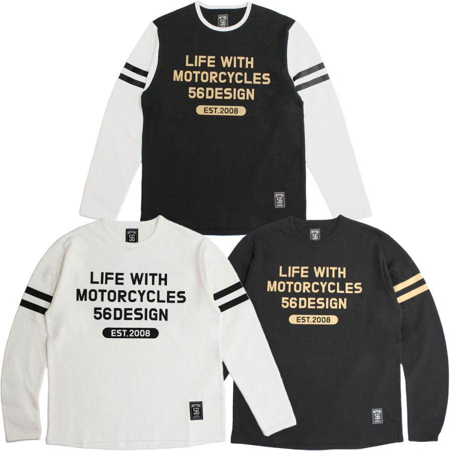 56デザイン ロングスリーブ ネオクラシック ロングスリーブTシャツ