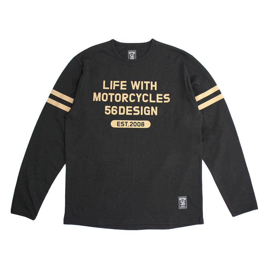56デザイン ロングスリーブ ネオクラシック ロングスリーブTシャツ