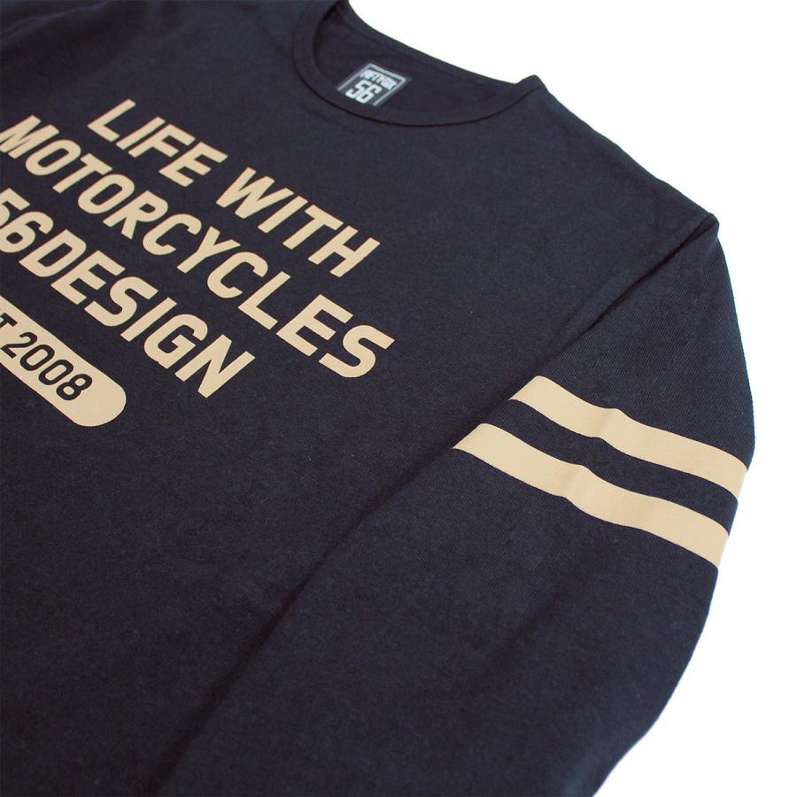 56デザイン ロングスリーブ ネオクラシック ロングスリーブTシャツ