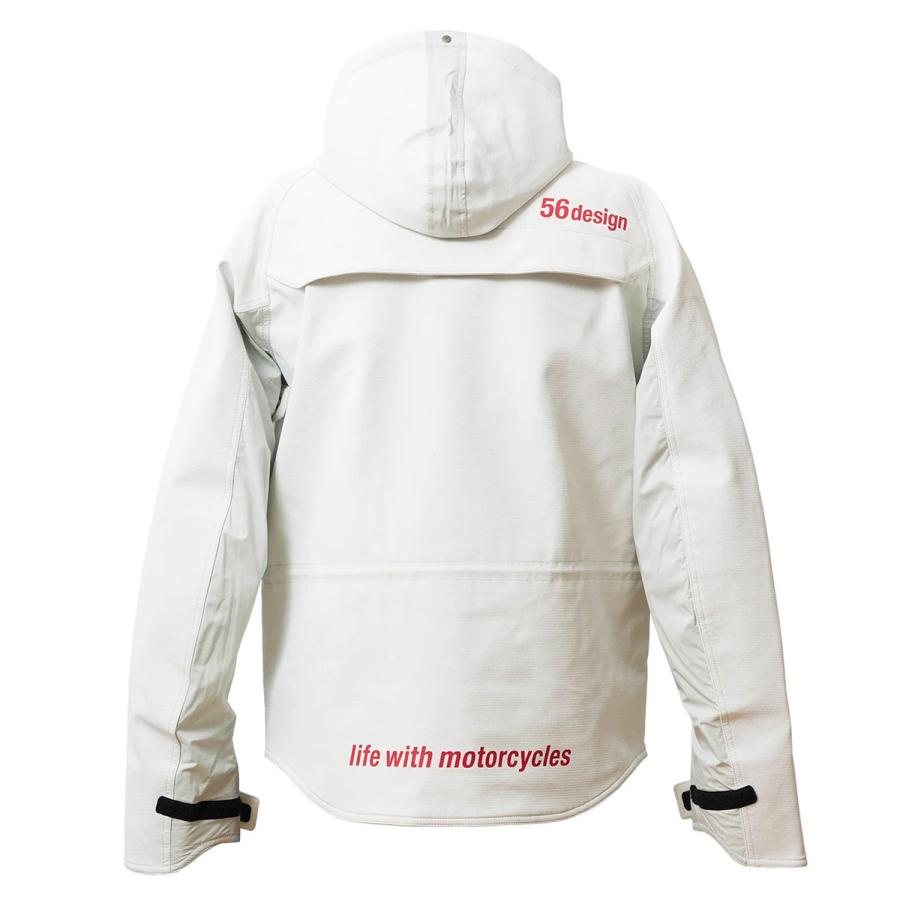 アウター　ホワイト ZIP FIVE -White Line- ブルゾン アウター 「White Line」 パディング