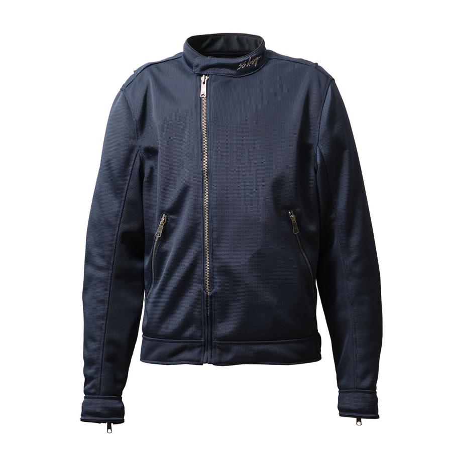 FIFTY-SIX ライディングジャケット メッシュ 56デザイン メッシュジャケット シグネチャー メッシュ ライダース