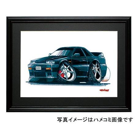 イラスト スカイラインR31GTS-R｜motorparade