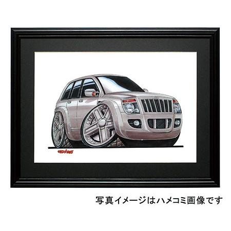 イラスト グランドチェロキー（銀） : MotorParade - 通販 - Yahoo