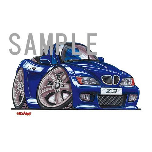 イラスト ｂｍｗ Z3 青 右向 P0575gi Motorparade 通販 Yahoo ショッピング