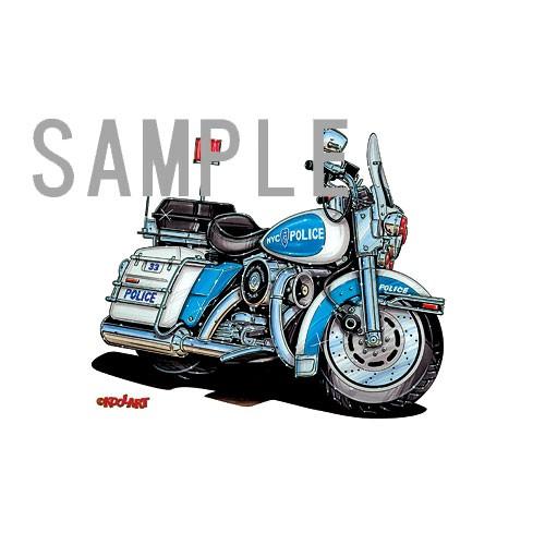 イラスト ハーレーNYPD : MotorParade - 通販 - Yahoo!ショッピング