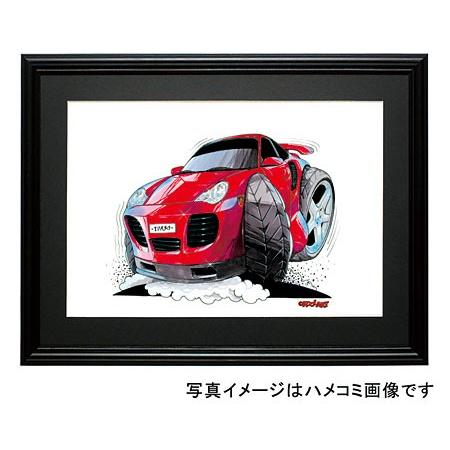 イラスト ポルシェ911ターボ（996・赤） : MotorParade - 通販 - Yahoo