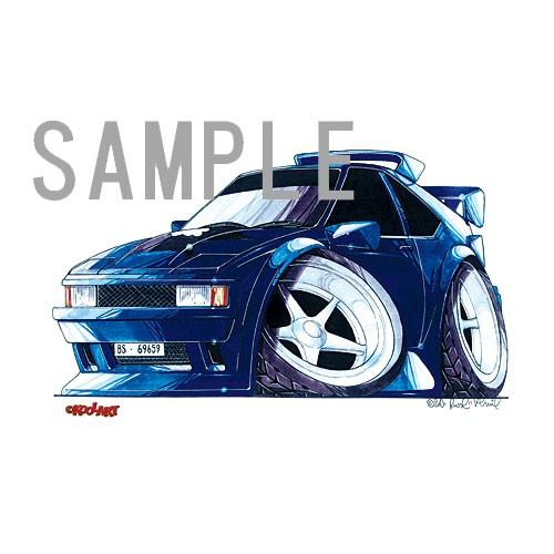 イラスト セリカXX（紺・前） : MotorParade - 通販 - Yahoo