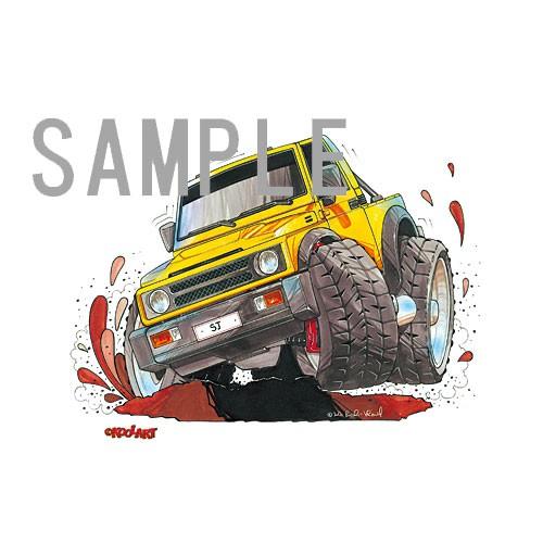 イラスト ジムニー（黄） : MotorParade - 通販 - Yahoo!ショッピング