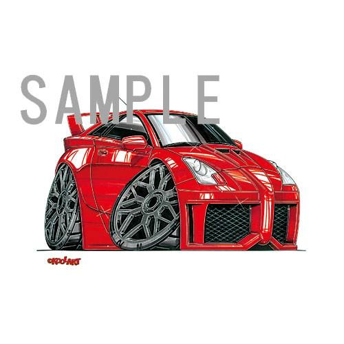 イラスト セリカ(7代目ZZT・赤・エアロ) : MotorParade - 通販 - Yahoo