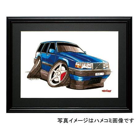 イラスト ボルボ700シリーズ（青） : MotorParade - 通販 - Yahoo