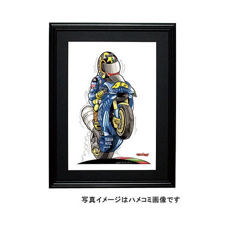 【非売品】YAMAHA FACTORY ロッシ ロレンソ ポスター MotoGP イラスト ロッシ MotoGP(2004・右向き) : MotorParade - 通販 - Yahoo