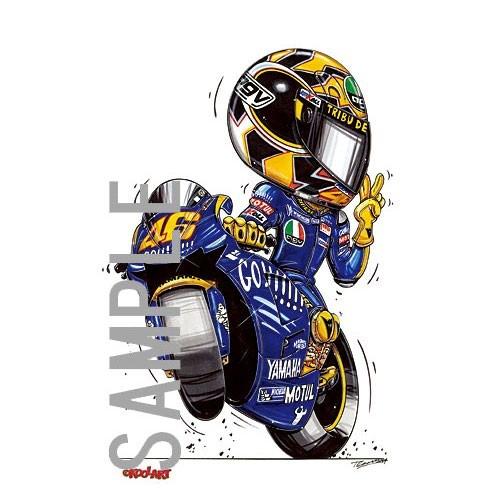 イラスト ロッシ Motogp 04 左向き P1777gi Motorparade 通販 Yahoo ショッピング