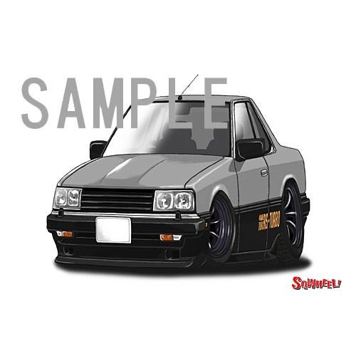 イラスト R30スカイライン(銀/黒) : MotorParade - 通販 イラスト R30スカイライン(銀/黒) : MotorParade - 通販