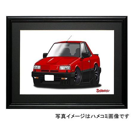 イラスト R30スカイライン(鉄仮面・赤/黒) : MotorParade - 通販