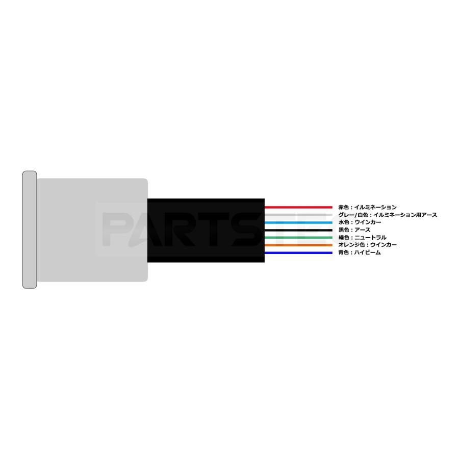 機械式 バイク 160km スピードメーター ブラックパネル LED