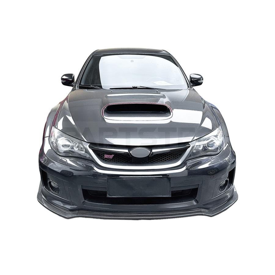 スバル インプレッサ WRX STI GRB GVB GRF フロント リップ スポイラー カーボン調 3分割 エアロ バンパー カナード / 149-127 スバル インプレッサ WRX STI GRB GVB GRF フロント リップ スポイラー カーボン調 3分割 エアロ バンパー カナード / 149-127