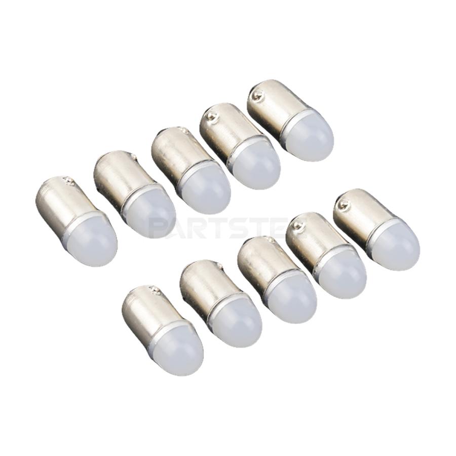 BA9s G14 LEDバルブ 12V 24V ホワイト 10個 トラック用 マーカーライト