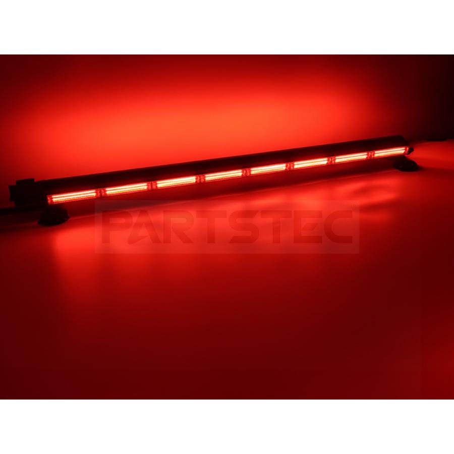 LED回転灯 バータイプ 122cm 建設現場用 作業用警告灯 12V/24V兼用 