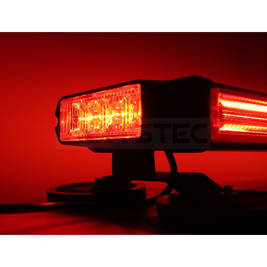 LED回転灯 バータイプ 122cm 建設現場用 作業用警告灯 12V/24V兼用 