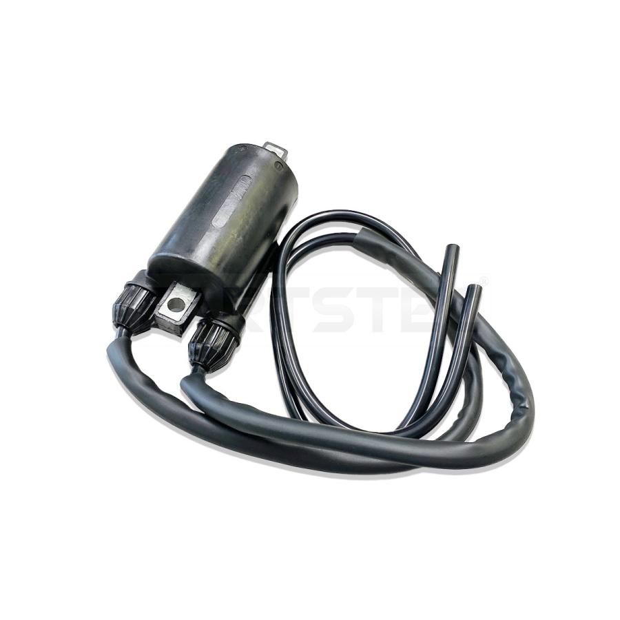 DC12V 汎用 点火コイル 2個セット 補修用 失火対策 交換部品 全長128mm