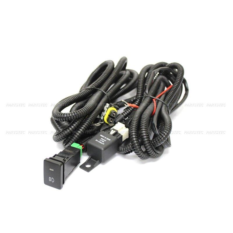 フォグランプ LEDリング ハーネス付き JB64W ジムニー LED フォグランプ デイライト イカリング 左右