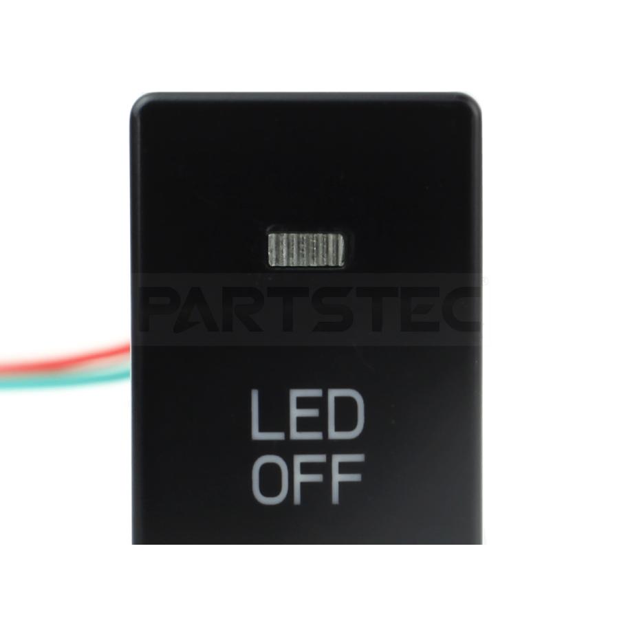 スペーシア スズキ LED ON/OFF 後付 スイッチ 電源 MK53S スペーシア